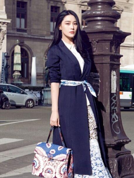 范冰冰最新街拍，時尚潮流的新標桿典范