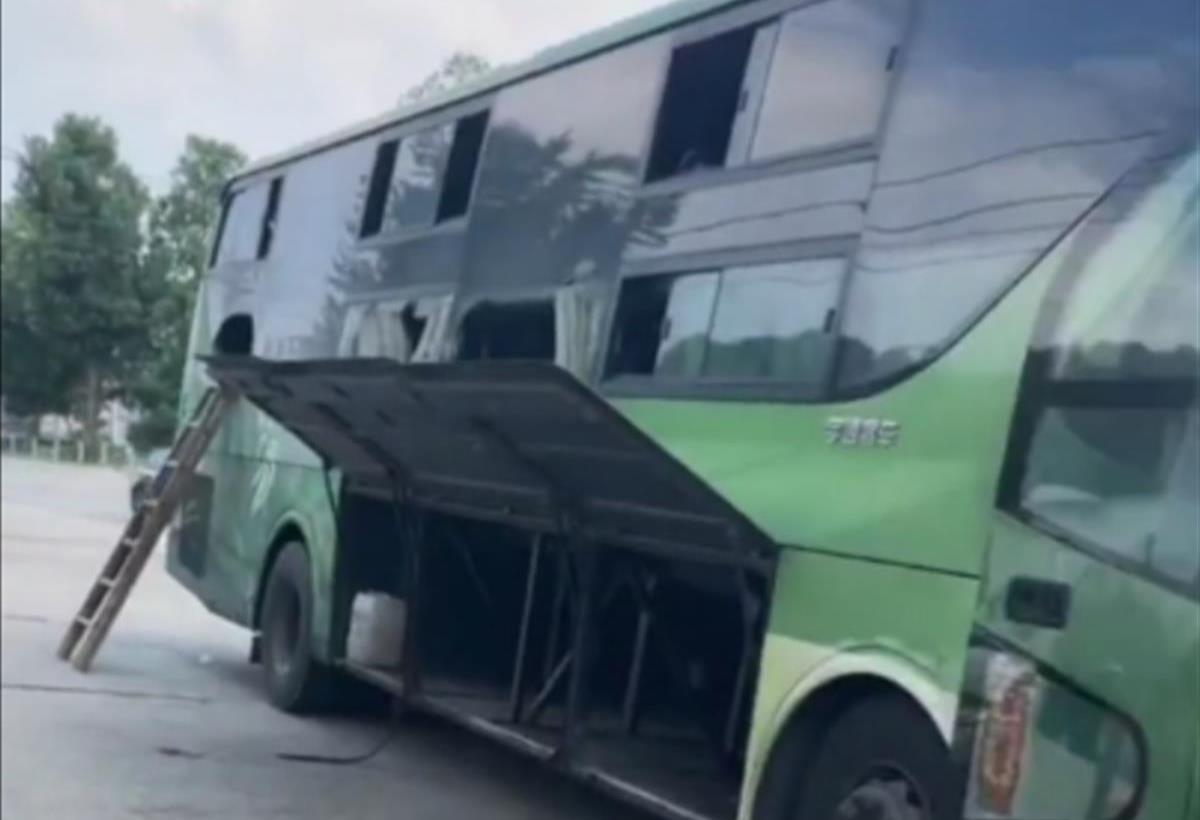 大巴車最新視頻，自然之旅的心靈探索，重拾寧靜的旅程